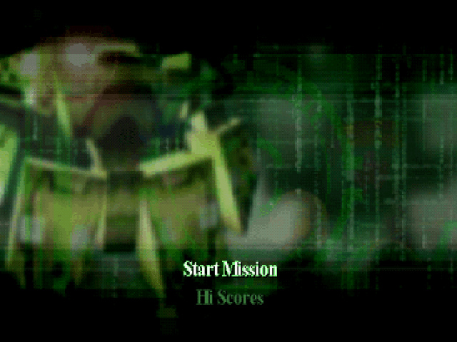Assault title screen for Playstation